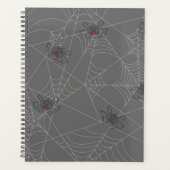 Halloween spiders web and pumpkins planner (Voorkant)