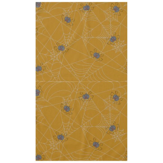 Halloween spiders web and pumpkins tafelkleed (Voorkant)