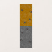 Halloween spiders web and pumpkins visitekaartjes (Buitenkant ongevouwen)