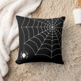Halloween Spiderweb Sierkussen