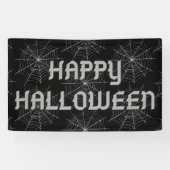Halloween Spiderweb Spandoek (Horizontaal)