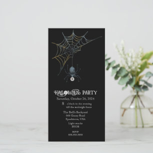 Halloween Spin en Webben Feest Feestdagenkaart