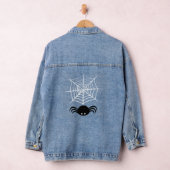 Halloween Spinnenweb Denim Jacket (Hangar)