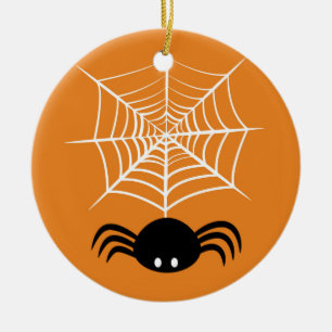 Halloween Spinnenweb Keramisch Ornament