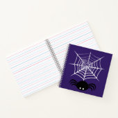Halloween Spinnenweb Notitieboek (Binnen)