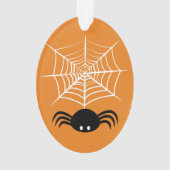 Halloween Spinnenweb Ornament (achterkant)