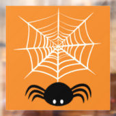 Halloween Spinnenweb Raamsticker (Vel 2)
