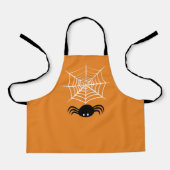Halloween Spinnenweb Schort (Voorkant)