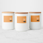 Halloween Spinnenweb Voedselcontainer Etiket (Flessen)