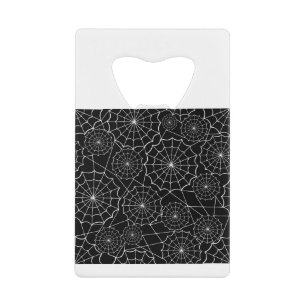 halloween spinrag kredietkaart flessenopener
