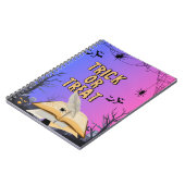 Halloween Spiral Notitieboek – Spooky Journal Schr (Linkerzijde)