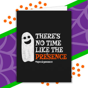 Halloween Spirit Happy Ghost Funny Halloween Kaart
