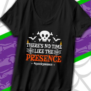 Halloween Spirit Skull Crossbones Grappige Hallowe T-shirt