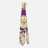 Halloween Splatter Stropdas (Voorkant)