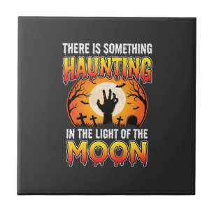 Halloween Spoken Maan Kerkhof Horror Tegeltje