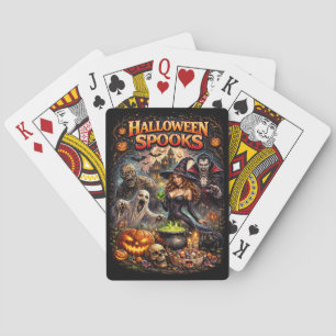 Halloween Spoken Pokerkaarten