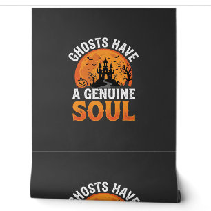 Halloween-spoken Verschijnen Hebben een Echte Ziel Behang