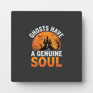 Halloween-spoken Verschijnen Hebben een Echte Ziel Fotoplaat