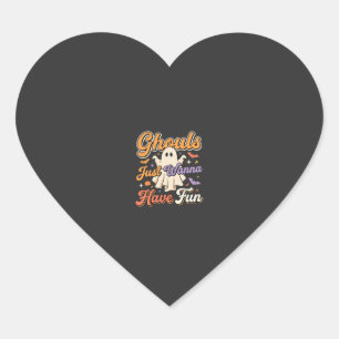 Halloween-spoken Verschrikkelijken Willen Gewoon P Hart Sticker