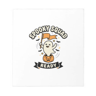 Halloween Spokeneskader Notitieblok
