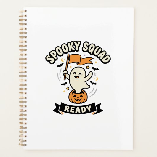 Halloween Spokeneskader Planner (Voorkant)