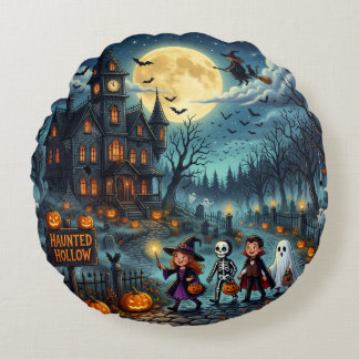 Halloween Spokenhuis Trick or TreatWerp Kussen