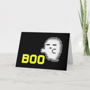 HALLOWEEN SPOOK - BOO KAART