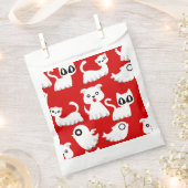 Halloween spook fret hond rood bedankzakje (Geknipt)