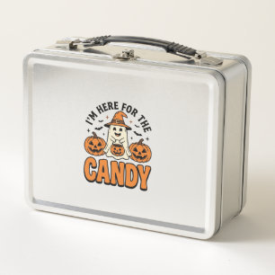 Halloween spook hier voor de snoepjes Schattig Vin