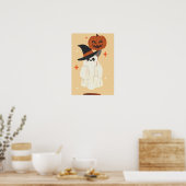 Halloween spook schattig poster (Keuken)