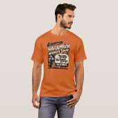 Halloween Spook Show Poster 1950 T-shirt (Voorkant volledig)