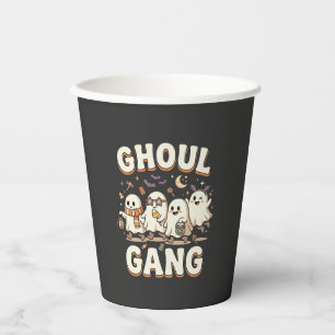 Halloween Spookbende Papieren Bekers