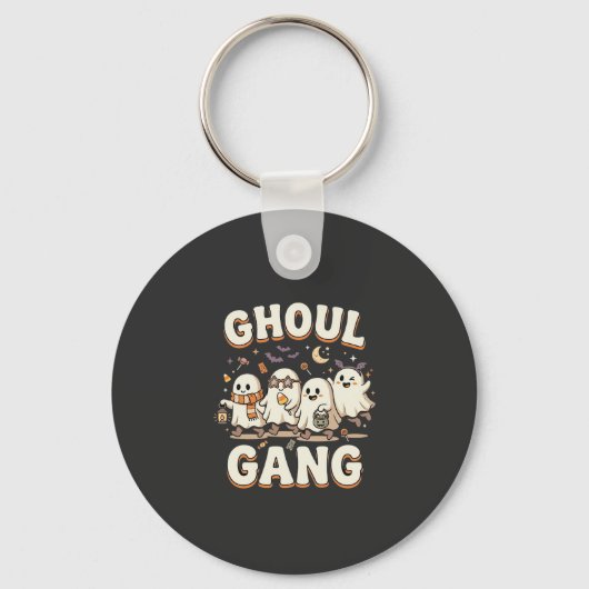 Halloween Spookbende Sleutelhanger (Voorkant)