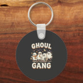 Halloween Spookbende Sleutelhanger (Voorkant)