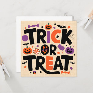 Halloween - spookfeest kaart