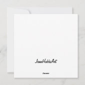 Halloween-spookkaart Feestdagenkaart (Achterkant)