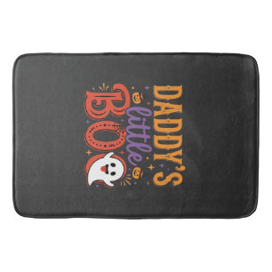 Halloween-spookontwerp voor papa's kleine Boo Badmat