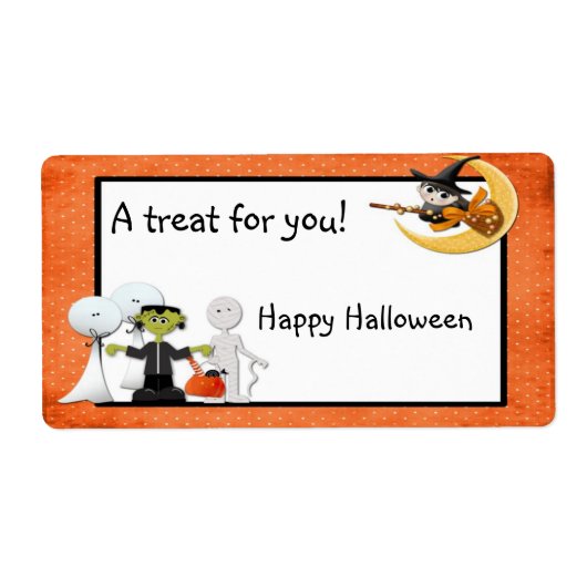 Halloween Spooks Label (Voorkant)