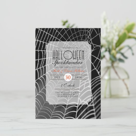Halloween Spooktaculaire | Invitation Web Party Sp (Debout devant)