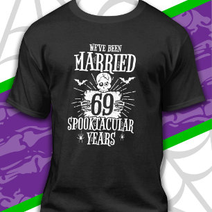 Halloween Spooktacular 69th Wedding Jubileum T-shirt
