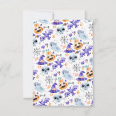 Halloween Spooktacular Boo Anniversaire Invitation (Dos)