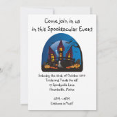 Halloween Spooktacular Party! Kaart (Achterkant)