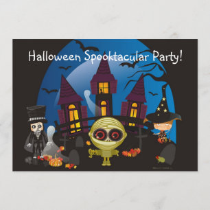 Halloween Spooktacular Party! Kaart