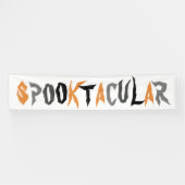 Halloween Spooktacular Party Spandoek (Horizontaal)