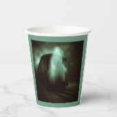 Halloween - spooktrein 2 papieren bekers (Voorkant)