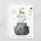 Halloween Spooky Babyshower Invitation (Devant)