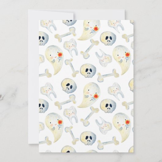 Halloween Spooky Babyshower Invitation (Dos)