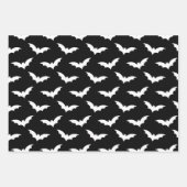 Halloween Spooky Bat Decoration Pattern Inpakpapier Vel (Voorkant)