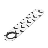 Halloween Spooky Bat Decoration Pattern Speed Flessenopener (Voorkant Gekanteld)