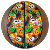Halloween Spooky Candies Party Basketbal (Verticaal)